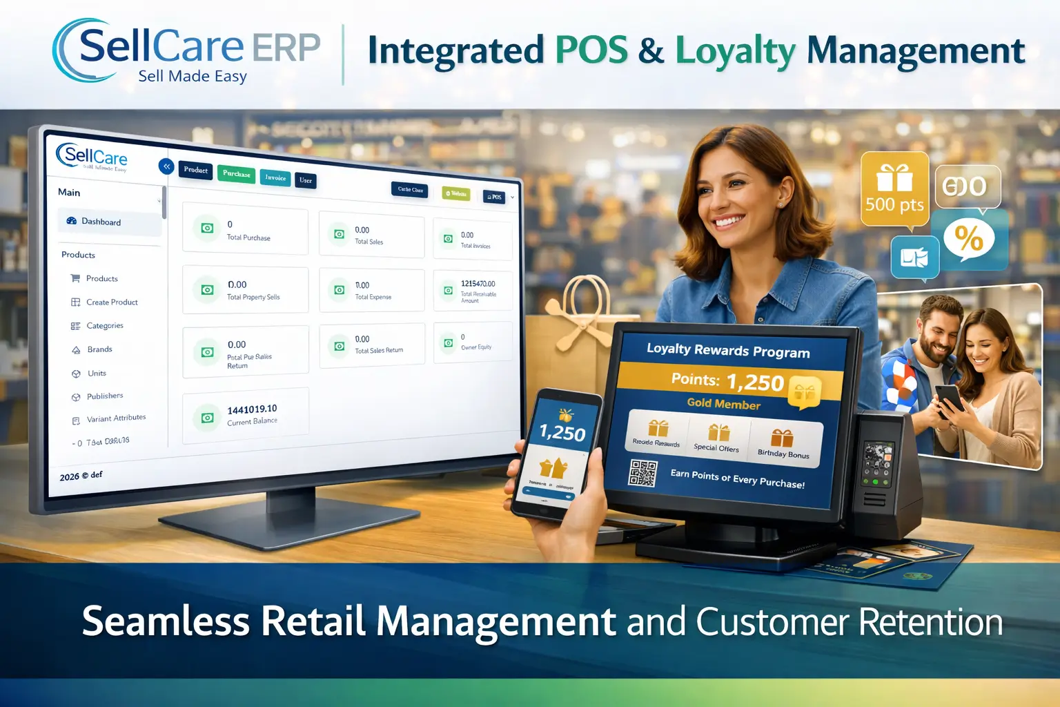 The Role of POS Software in Customer Loyalty Programs - SellCare